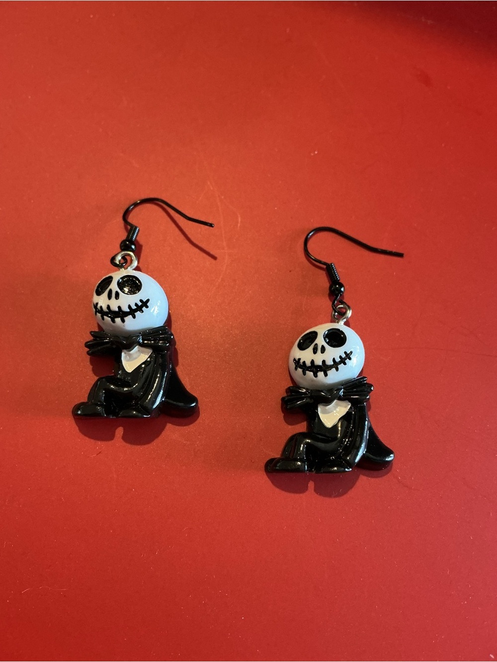 Nightmare Before Christmas Jack Skellington Earrings